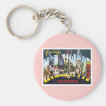 Greetings From Hollywood California Key Chains