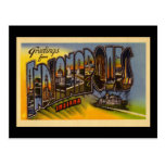 Greetings from Indianapolis Indiana Post Card