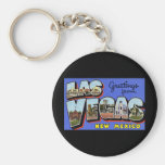 Greetings from Las Vegas New Mexico Key Chains