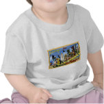 Greetings from Los Angeles California Tee Shirts