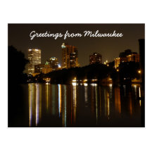 Greetings from Milwaukee Postcards