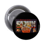 Greetings from Sioux City Iowa Pin