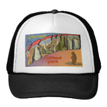 Greetings From Yosemite National Park Trucker Hat