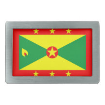grenada country flag belt buckle
