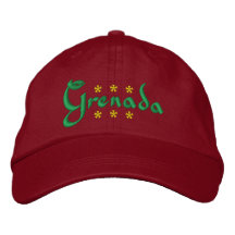 Grenada Embroidered Baseball Cap