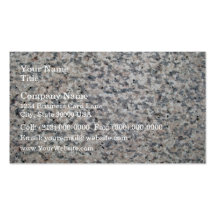 Grey and White Granite Texture Business Card Template