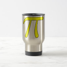 Grey Black Grey Yellow Orange Pi 3.14 symbol Math Mugs