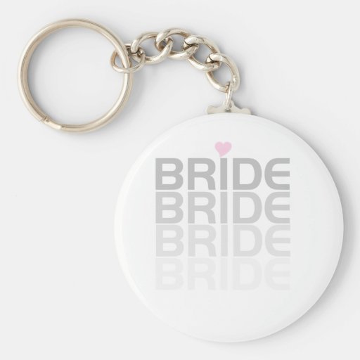Grey Bride Fade Keychain