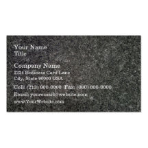 Grey Concrete Texture Business Card Template