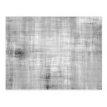 Grey Grunge Textured Post Card