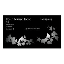 Grey Ivy Business Cards