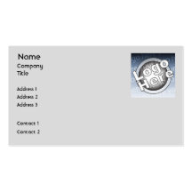 Grey Plain - Business Business Card Templates