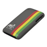 Grey rasta stripe iPhone 3G/3GS iPhone 3 Cases