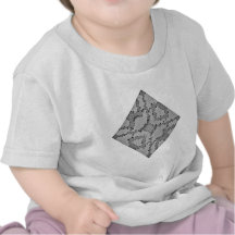 Grey Snakeskin Mosaic Pattern T Shirt