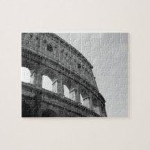 Greyscale Colosseum Jigsaw Puzzle