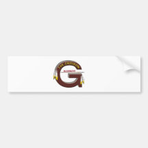 GRIDIRON WARRIORS BUMPER STICKER