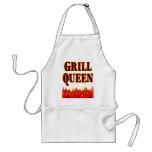 Grill Queen Funny BBQ Saying Apron