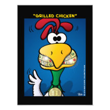 "Grilled Chicken" Art Photo