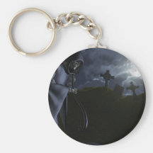 Grim Reaper at the Office Key Chains