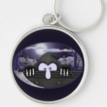 Grim Reaper Kilroy Keychain