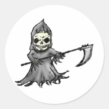 Grim Reaper Sticker
