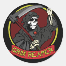 Grim Reaper Stickers/Envelope Seals