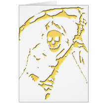 Grim Reaper T-Shirts and Gifts! Greeting Cards