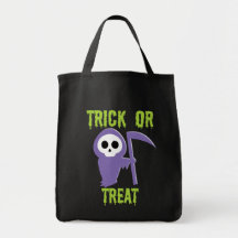 Grim Reaper -trick or treat! Bag