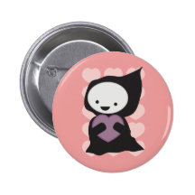 Grim Reaper with Heart Button