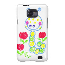 Grinning Happy Caterpillar Samsung Galaxy S2 Case