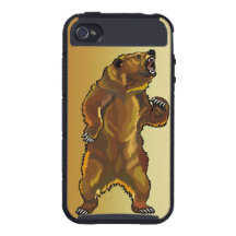 grizzly bear iPhone 4 cover