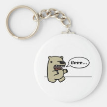 Grizzly Bear Key Chain