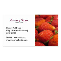 Grocery Store Business card