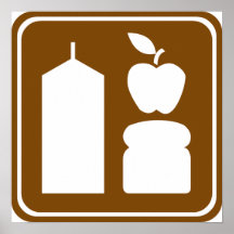Grocery Store Highway Sign Print