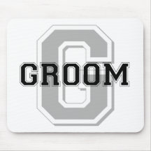 Groom Cheer Mouse Mat