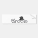 ♥ Groom ♥ for Bachelor Party, Rehearsal Dinner ♥ Bumper Sticker