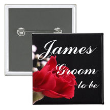 Groom To Be Pinback Button
