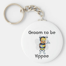 Groom to be Yippee Keychain
