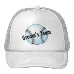 Groom's Team (Baseball) Mesh Hats