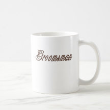 Groomsman Classy Browns Mug