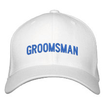 Groomsman Embroidered Hat