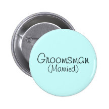 Groomsman (Married) Pin