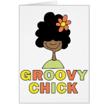 Groovy Chick Greeting Cards