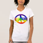 Groovy Granny with Peace Sign Tshirts