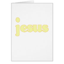 Groovy Jesus (Yellow) Cards