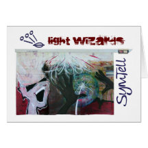 Groovy Light Wizard Cards