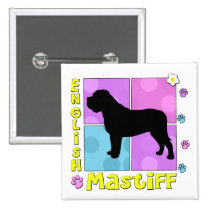 Groovy Mastiff buttons