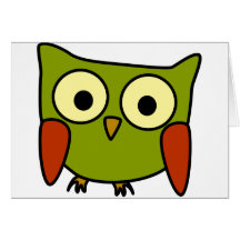 Groovy Owl Card