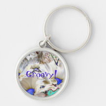 Groovy! -Psychedelic Keychains