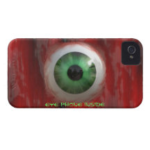 Gross Eyeball & Flesh Horror Funny iPhone Case iPhone 4 Covers